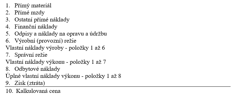 Manažérské účetnictví 5